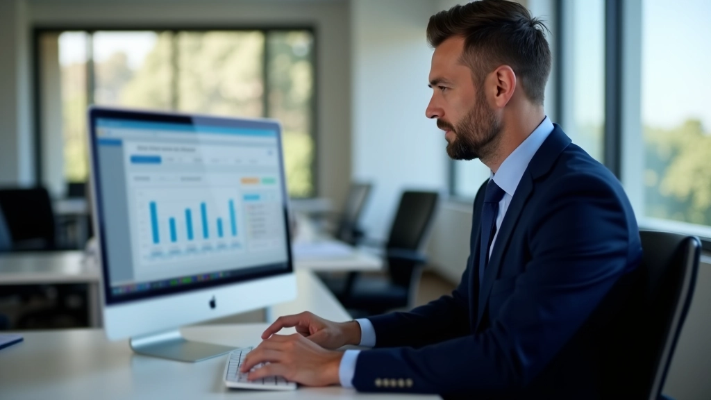 Représentation visuelle d'un processus d'automatisation bancaire avec flux de versements mensuels réguliers