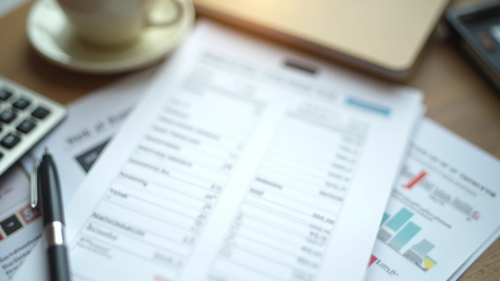 Document de budgétisation mensuelle avec graphiques et données chiffrées